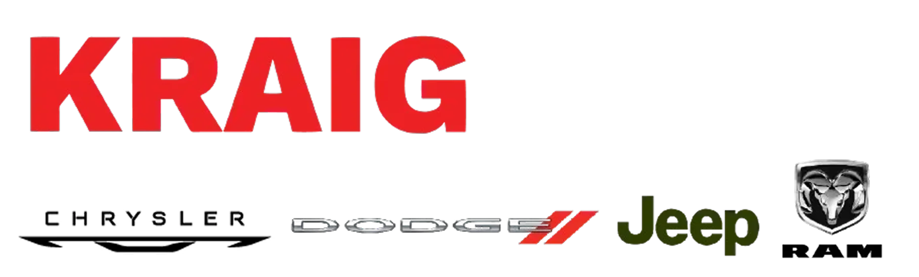 Kraig Chrysler Dodge Jeep Ram Logo.